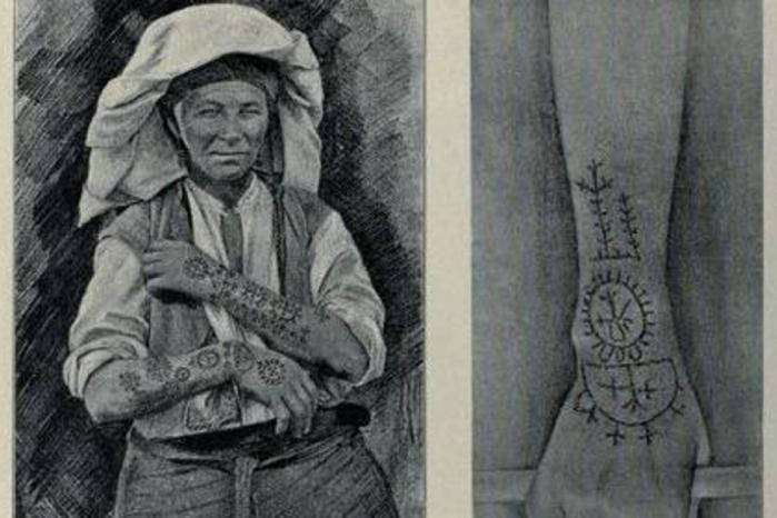 Tetovirane krscanke