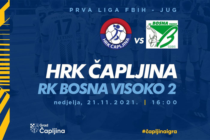 Najava: Rukometaši Čapljine dočekuju Bosnu iz Visokog