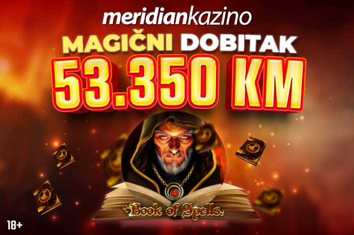 MERIDIAN KASINO: Uložio 20, dobio više od 53.000 KM