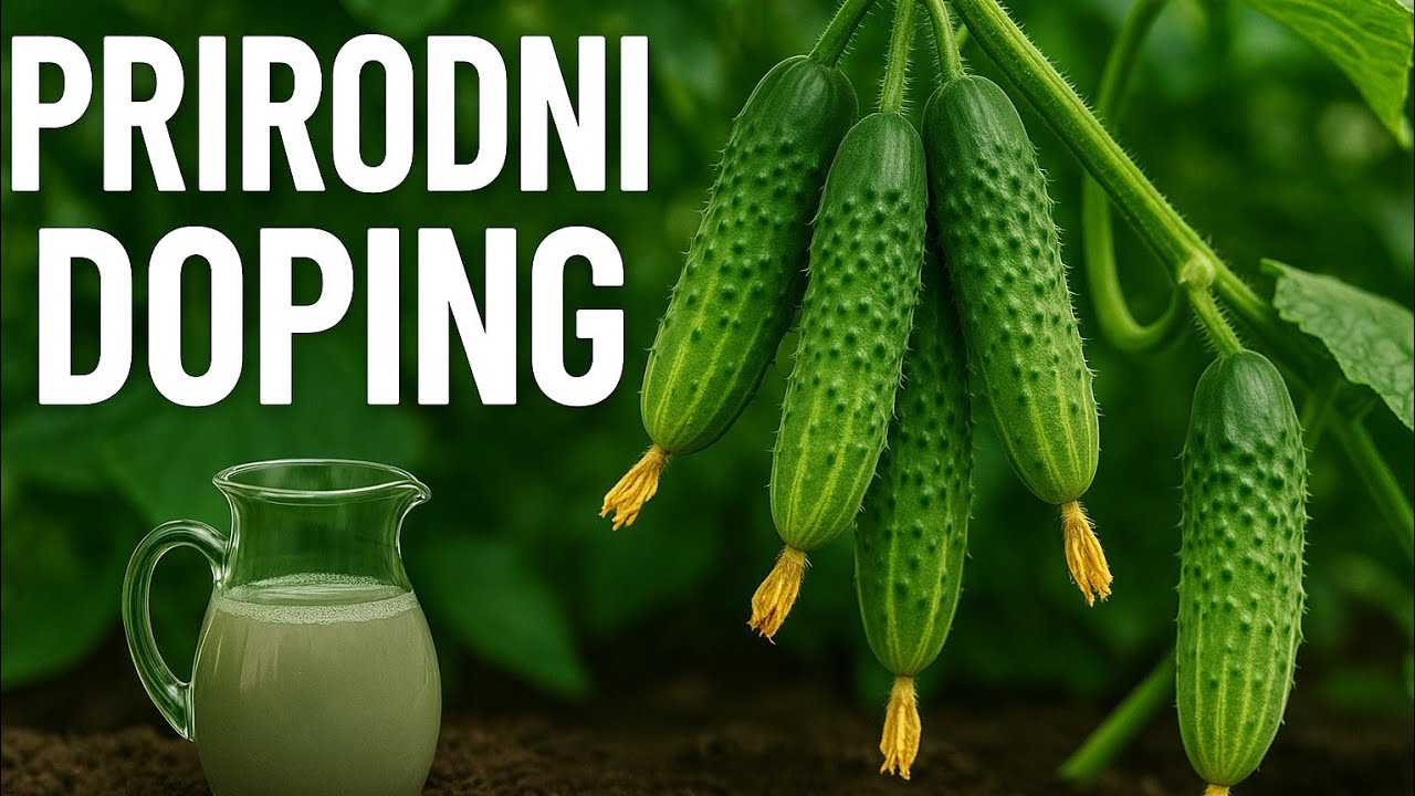 VIDEO | Jeftini, a prirodni doping: Uz ovaj recept krastavci će bujati bez kemije