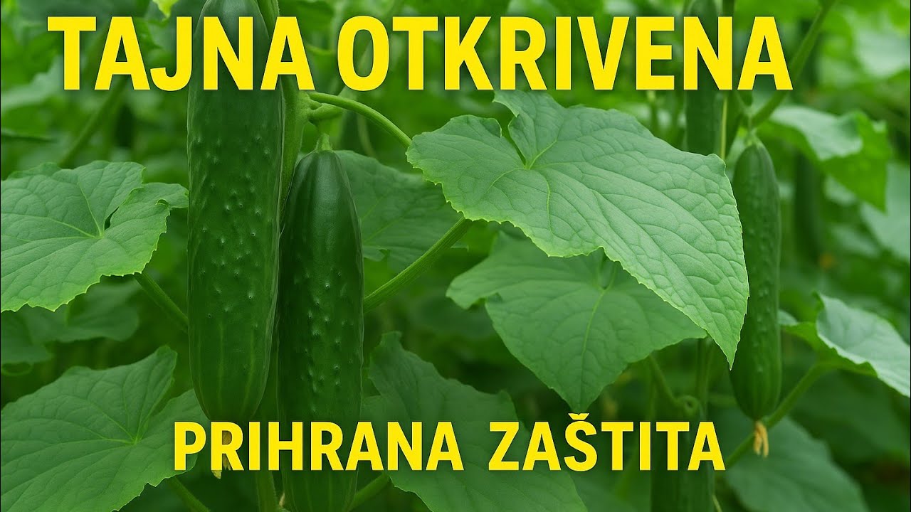 VIDEO | Nitko ti neće reći za OVAJ trik – Krastavci RASTU KAO LUDI i bez bolesti!