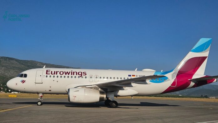 avion putnici prijevoz mostar