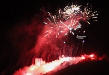 FOTO | Torcida Čapljina vatrometom i bakljadom na Gradini proslavila 75. rođendan