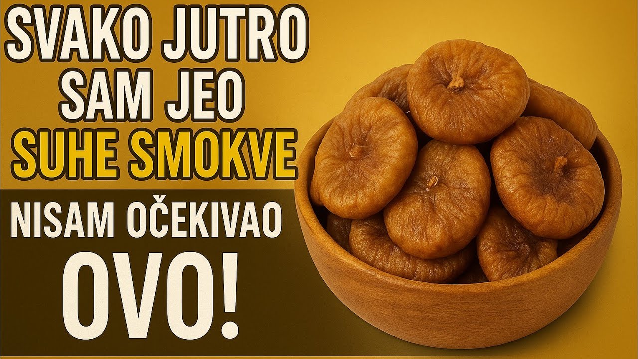 VIDEO | Zaboravite tablete – suhe smokve su prirodni lijek!