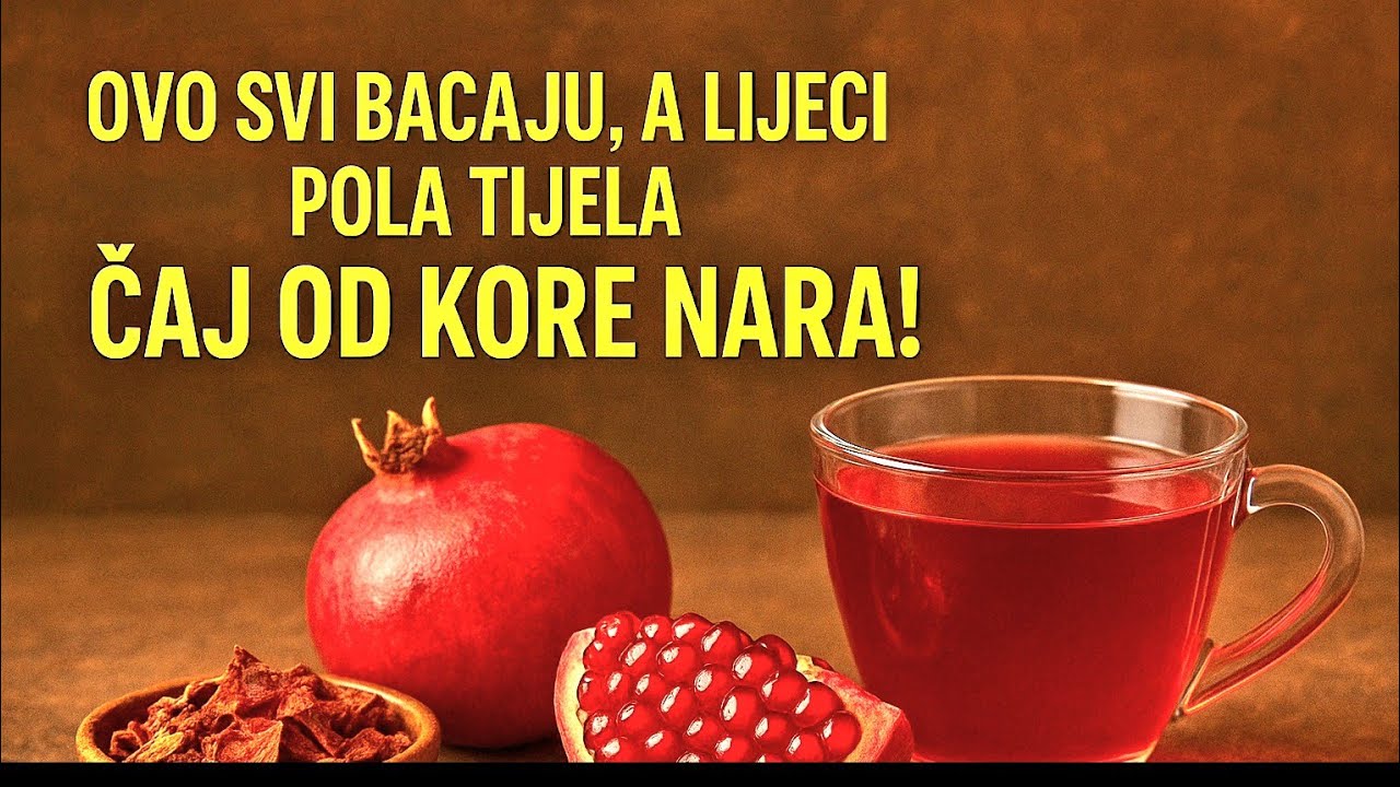 VIDEO | Ne bacaj koru šipka – pravi je lijek! Evo kako od nje napraviti moćan čaj!