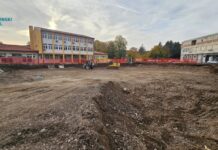 FOTO | U tijeku iskopi za podzemne garaže novog pastoralno-edukacijskog centra u Čapljini