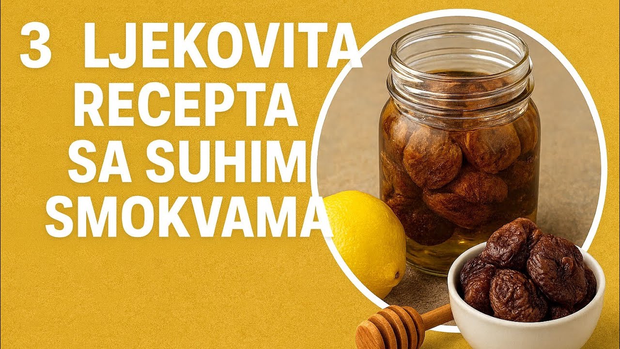 Doktori ŠUTE, priroda nudi: 3 ČUDESNA recepta sa suhim smokvama!