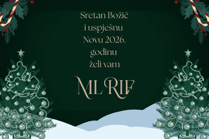 ML Rif: Želimo da vam blagdani budu puni radosti, a Nova 2026. godina puna uspjeha