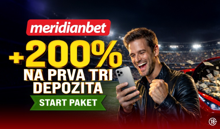 Meridian poklanja 200% bonusa: Tvoja prednost od prvog koraka!