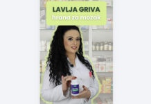 Lavlja griva – hrana za mozak: Dostupna u Ljekarnama Radovanović