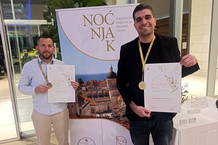 Zlatne medalje za kvalitet: Hercegovačko maslinovo ulje briljiralo u Dubrovniku