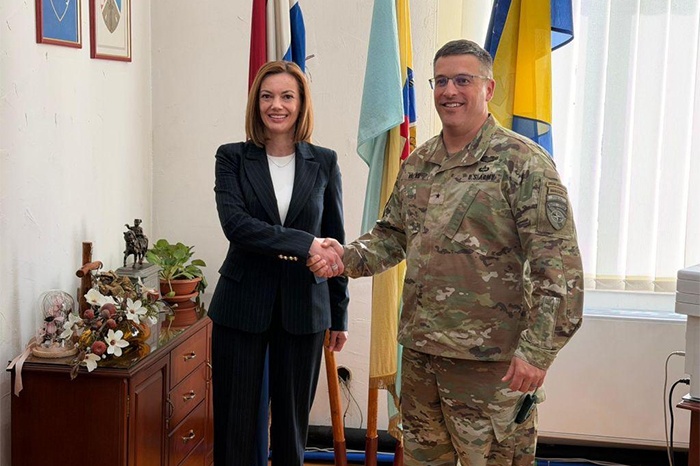 Zapovjednik NATO stožera Sarajevo u službenom posjetu Čapljini