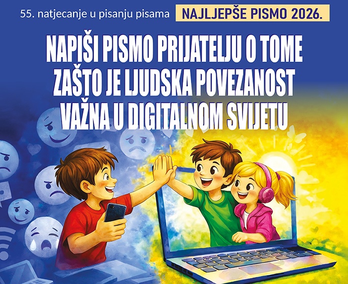 Izabrano najljepše pismo u BiH; nagrađeni i učenici iz Čapljine, Neuma i Stoca