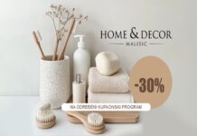 Detalji koji kupaonicu čine ljepšom iskoristite 30 % popusta na odabrani asortiman kupaonskih dodataka u trgovinama Mališić Home & Decor!