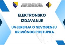Uvjerenje o nevođenju kaznenoga postupka od sada možete izvaditi online