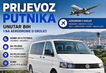 Pouzdan i siguran prijevoz putnika iz Hercegovine širom BiH i do zračnih luka u regiji