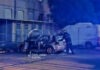 FOTO | U centru Čapljine izgorio Golf 4; policija vrši očevid