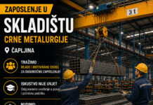 METALINVEST CO d.o.o. Čapljina – natječaj za radnike u skladištu