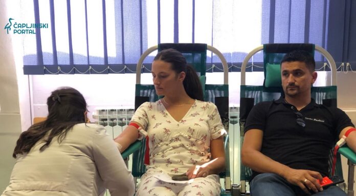 FOTO | U petoj ovogodišnjoj akciji Crvenog križa Čapljina prikupljeno 56 doza krvi