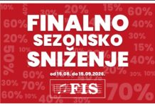 Finalno sezonsko sniženje u FIS centrima: Popusti koji donose velike uštede