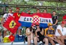 FOTO | Zastava Čapljine ponovno na Formuli 1: Čapljinci uživo svjedočili pobjedi Kimi Antonellija u Monzi
