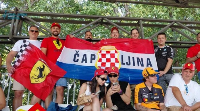 FOTO | Zastava Čapljine ponovno na Formuli 1: Čapljinci uživo svjedočili pobjedi Kimi Antonellija u Monzi