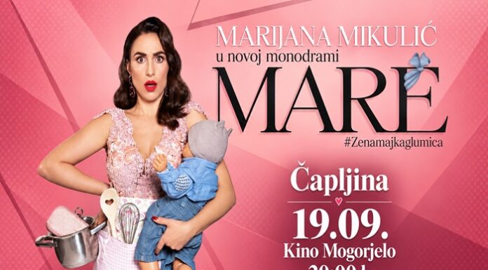 U Čapljinu stiže monodrama ”Mare – žena majka glumica”