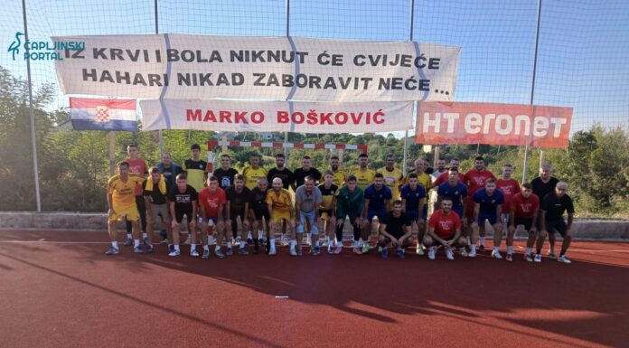 FOTO | Održan 15. memorijalni turnir ”Marko Bošković”