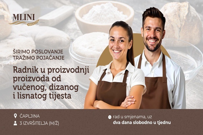 mlini natjecaj za posao