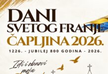 Dani sv. Franje u Čapljini donose bogat program: Obilježava se 800 godina od preminuća sv. Franje