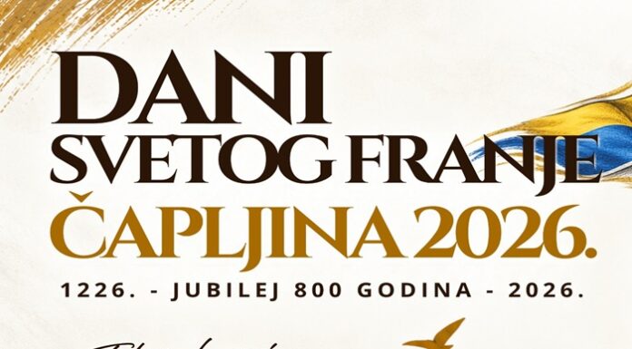 Dani sv. Franje u Čapljini donose bogat program: Obilježava se 800 godina od preminuća sv. Franje