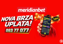 Meridian: Novi boba+ broj za brzu SMS uplatu