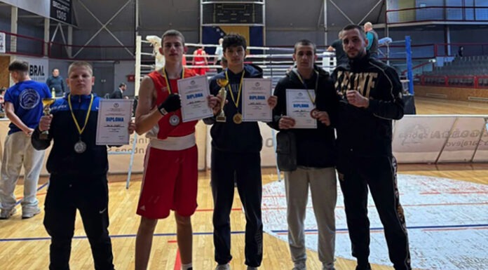 Veliki uspjeh BK Kralj Tomislav: 4 medalje na Prvenstvu FBiH, Viličić najbolji mladi boksač
