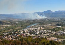 Opet gori kod Čapljine: Veliki stup dima iznad juga grada, požarima kao da nema kraja