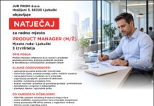 JUR PROM d.o.o. raspisao natječaj za Product managera – traže se 3 izvršitelja