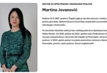 Čapljinka Martina Jovanović preuzela funkciju od dopremijera i ministra razvoja, poduzetništva i obrta