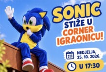 Nedjelja za igru i smijeh: Sonic stiže u Corner igraonicu u Čapljini