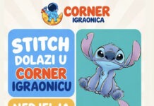 Stitch stiže u Corner: Druženje za najmlađe uz veliku nagradnu igru